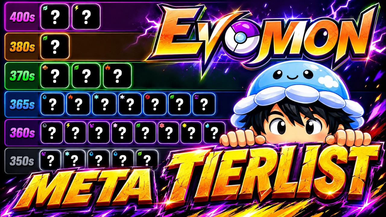 Most Accurate Evomon Meta Tier List