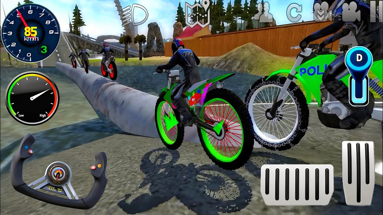 Impossible Bike Climb Extreme Off-Road #1 - Offroad Outlaws Dirt Bike Racing Android / IOS Gameplay