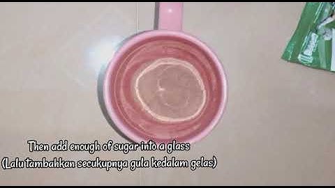 Tugas Praktek Bahasa Inggris (Procedure Text) "How to make Hot Chocolate Milo"