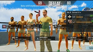 New 8v8 tdm match in Pubg Mobile 1.8 Update 😱