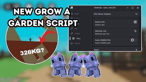New GROW A GARDEN SCRIPT AUTO MIDDLE | INF SPRINKLER | AUTO DINO QUEST AND MORE !