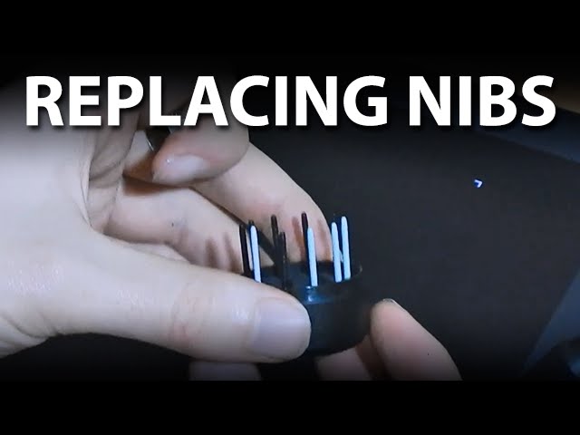 How to Change Wacom INTUOS PRO Pen Nibs 