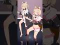 Mococo // Fuwawa 🫰💖- トンツカタンタン【 Hololive // MMD】#hololive中文 #fuwawa #mococo