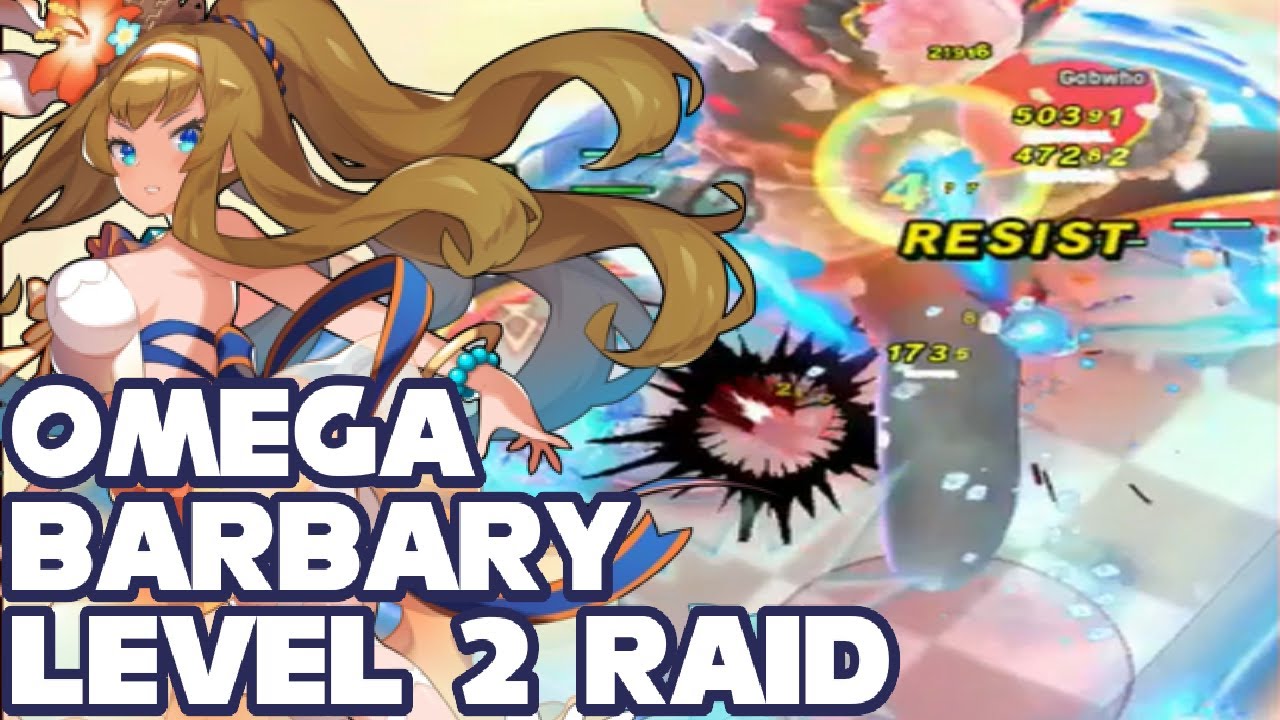 Dragalia Lost - Omega Barbary Level 2 Raid - A Splash of Adventure