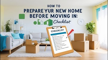 How To Prepare Your New Home Before Moving In: Checklist