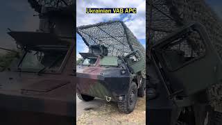 Ukrainian Vab Apc With Diy Drone Defense