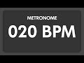20 BPM Metronome 