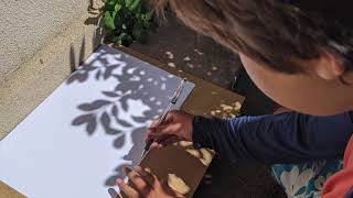 Shadow Art with Kids and OHA!