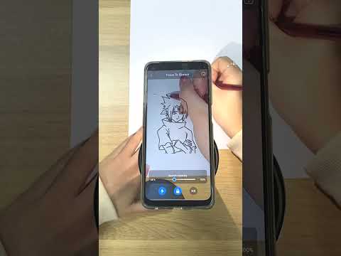 VTT GLOBAL YouTube ad: AR Draw 1903 anime 1080x1920