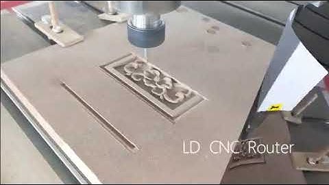 Video of  LD-1325 Wood CNC Router  work