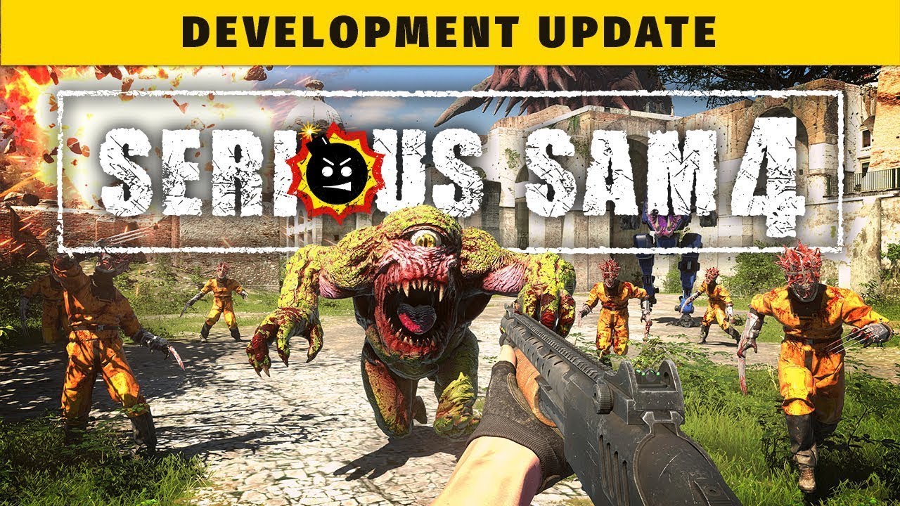 Serious Sam 4 - Developer Gameplay Update - Gematsu