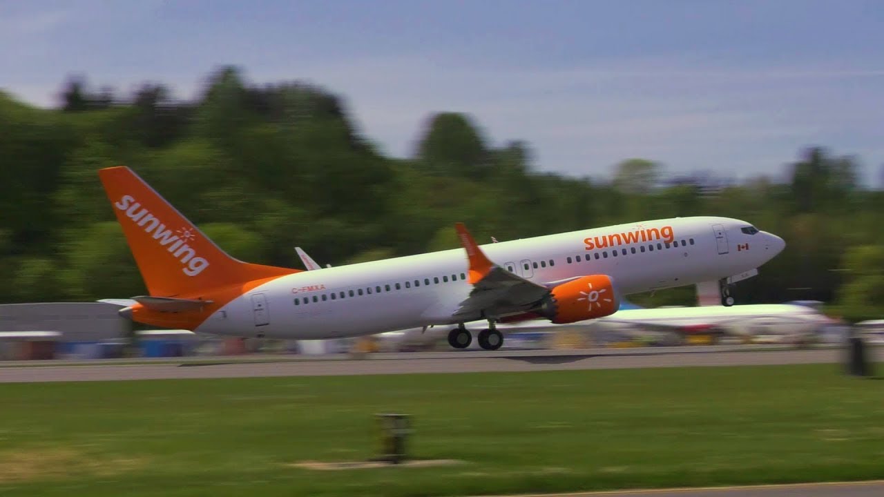 Introducing Sunwing S New Boeing 737 Max 8 Sunwing Ca