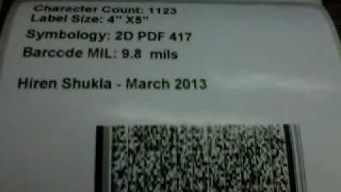 Datalogic Gryphon I GD-4400 2D - 1000 Plus Character Scanning