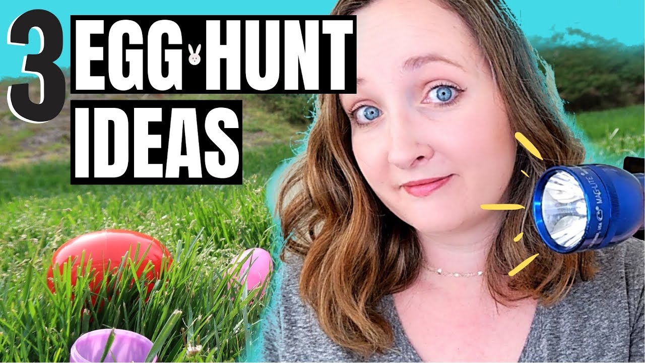 3 Easter Egg Hunt Ideas FLASHLIGHT Egg Hunt YouTube