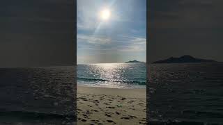 Beach Fortiñón, Vigo // Playa de Fortiñon, Vigo #shortsclip #beach #summer #spain #youtubeshorts
