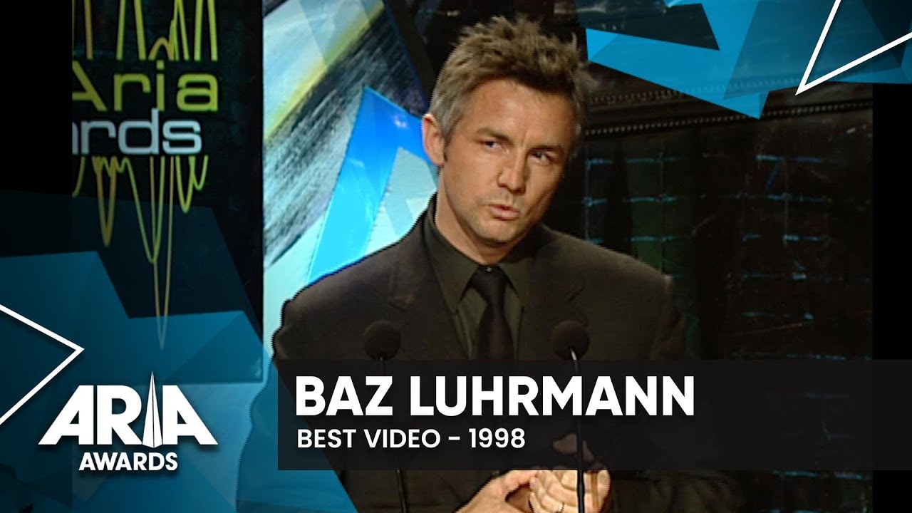 Guarda Baz Luhrmann wins Best Video | 1998 ARIA Awards su YouTube Guarda Baz Luhrmann wins Best Video | 1998 ARIA Awards su YouTube