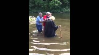 Tammys river baptism