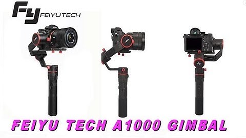 FEIYUTECH a1000 & A2000  BUTTONS PLUS THAT SNEAKY TRIGGER IN USE