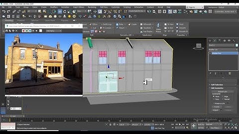 3DsMax Tutorials, Learn 3D Modeling an Exterior of London Street from Scratch in 3dsmax ( Part 2)