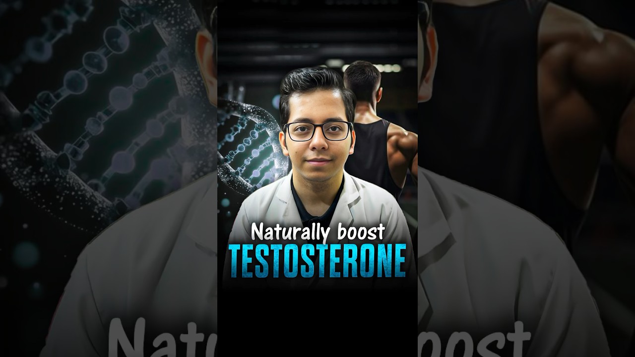 How to Boost Testosterone Naturally ? | Dt.Bhawesh | #diettubeindia #dietitian #shorts