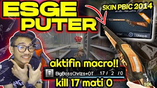 AKTIFIN MACRO PAKE ESGE PUTER!! SKIN LEGEND PBIC 2014!! // Gameplay Point Blank Zepetto Indonesia