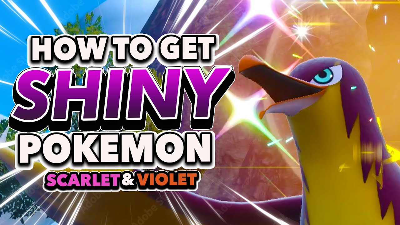 How to get SHINY POKEMON in Scarlet and Violet - youtube