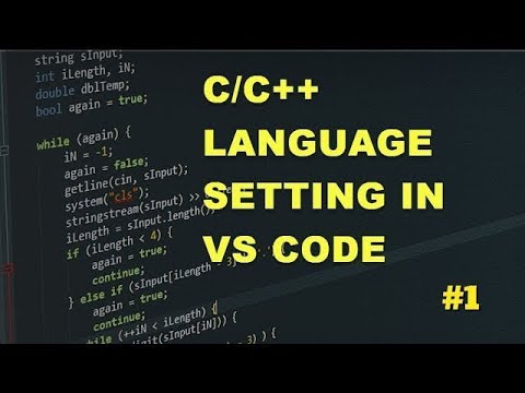 How to Set up Visual Studio Code for C and C++ Programming C language ...