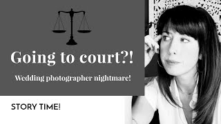 WEDDING PHOTOGRAPHER NIGHTMARE storytime weddingphotography horrorstory @CharlotteDobre