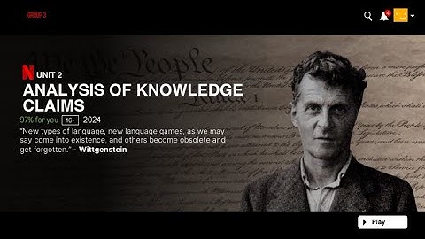 UNIT 2: ANALYSIS OF KNOWLEDGE CLAIMS (M1/3) - Acuña [Philo 1 WFW]