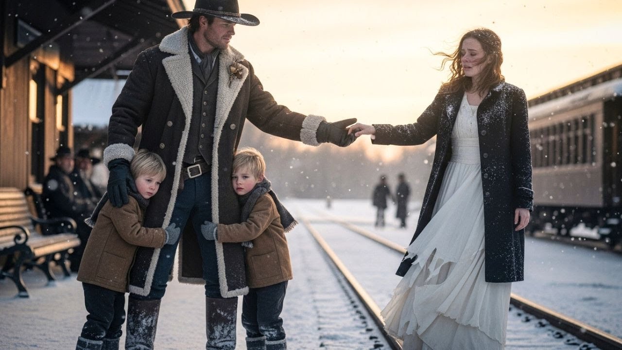 “Come With Me… My Boys Haven’t Smiled in Years, He Told the Bride No One Wanted”