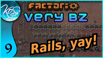 Factorio Very BZ 9 - TRAIN AUTOMATION , Let