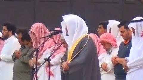د.ياسر الدوسري يحلق بالمصلين في عوالم لا تمت للدنيا بصلة بتلاوة تزيل حزن القلوب