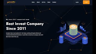InvestPro - How to Make Own Mining Platform Website - Best Script