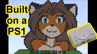 Creating Pixel Art In Ps1 Minecraft