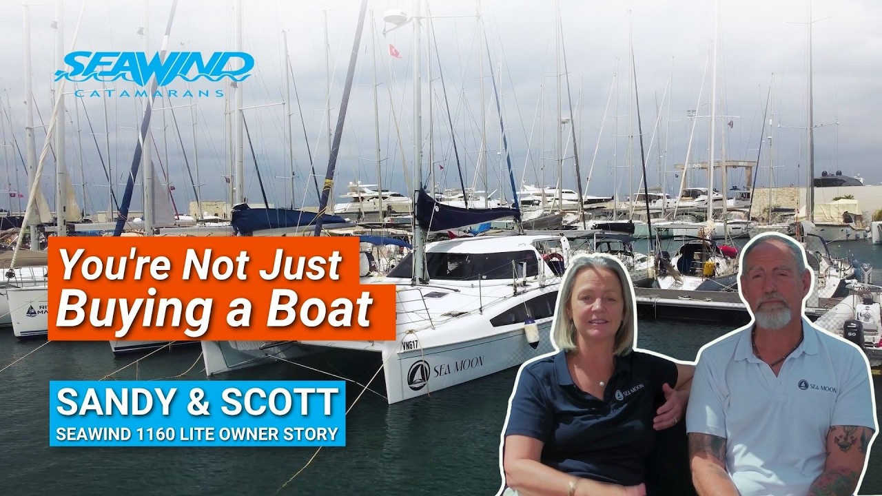 ⁣Living Aboard a Seawind 1160 Lite Catamaran | World Cruise Owner Story