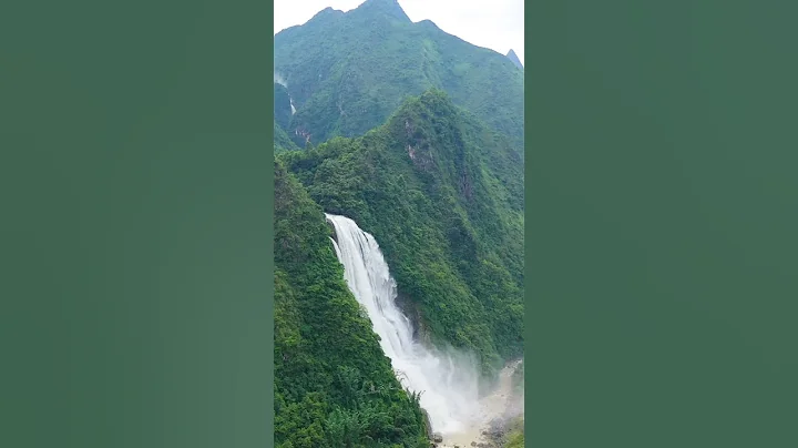 貴州滴水灘瀑布，雨季的水比黃果樹還壯觀！#青雲跡 - 天天要聞