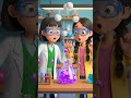 Friends doing science experiments 😲 #trending #animation #study #viral