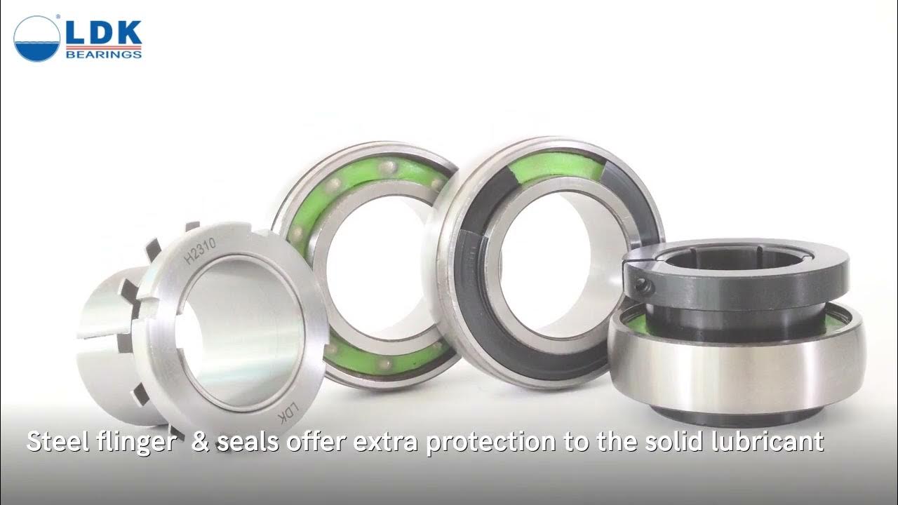 LDK Solid lube/Oil/Grease/Lubricant selflubricating bearings YouTube
