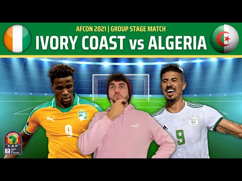 IVORY COAST vs ALGERIA | Benrahma has to play, awful pitches and dodgy refs