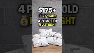 What Sold Last Night On eBay? 4 Pairs $175+ 💰👟 #eBay #Reseller #sidehustle #flipping #onlinebusiness