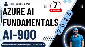 Part 7: AI-900 Certification Prep Course | 2025 Key Insights, Sample Questions & Pro Tips #ai900