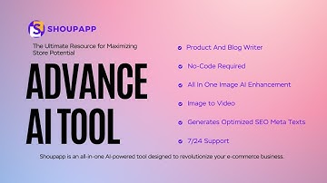 ShoupApp: AI-Powered Content and Visual Generation for Shopify Stores