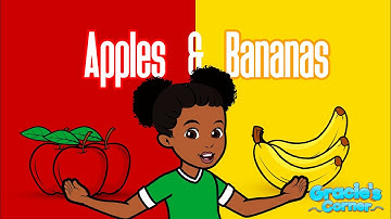 Apples and Bananas Song | Learning Vowels with Gracie’s Corner | Nursery Rhymes + Kids Songs
