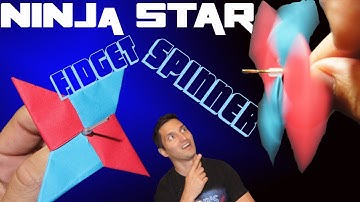 How to Make the Easiest Ninja Star Spinner! - Rob