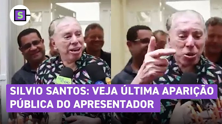 Silvio Santos dies at 93; relive the presenter's last public appearance