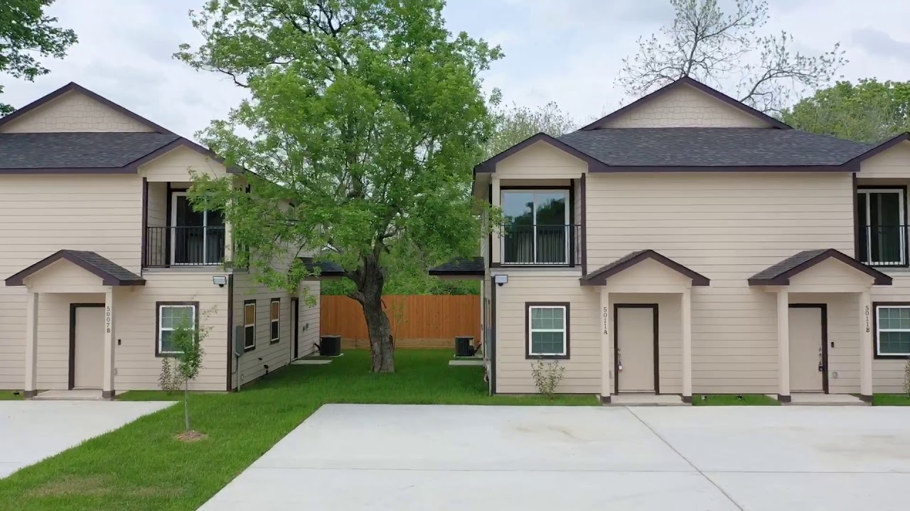 Grace Building Company’s Sunnyside Houston Duplex Development YouTube