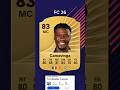 CAMAVINGA EVOLUTION CARD ON EA FC 26 #eafc26 #fifa
