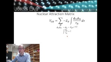 Hartree Fock Video 4.1:  Overview of Coulomb Integeral w/ Gaussian Basis Set