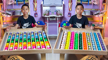 Fast Solve Puzzle Color Ball Sorting Game Match 🔴🟢🟠