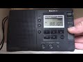 SONY SW DUAL CONVERSION SYSTEM ラジオ World Radioreceiver 12 Bands